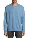 TOMMY BAHAMA New Flip Side Pro Abaco Splitneck Cotton Sweatshirt,0400097375528