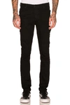 Ksubi Wolfgang Static Embroidered Jeans In Black