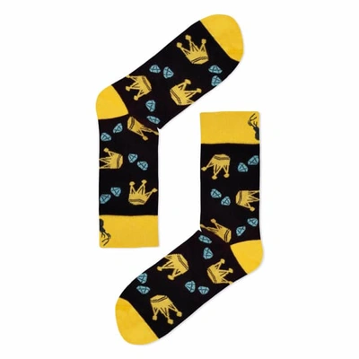 Aloha From Deer Women's Bling Bling Cotton Socks In Black