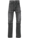 BALENCIAGA BAL ZIPPED JEANS,509126TXE0312493929