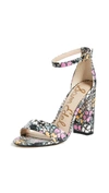 Sam Edelman Yaro Ankle Strap Sandal In Bright Multi