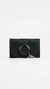 See By Chloé Hana Small Wallet Black In 001 Black