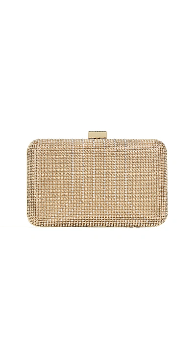 Whiting & Davis Yves Minaudiere In Gold