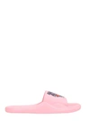 Kenzo Tiger Pool Sandals In Rose-pink