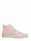 GIENCHI J.MICHEL PINK GLITTER SNEAKERS,10533613