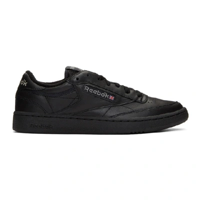 Reebok Club C Lace-up Sneakers In Black