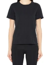 The Row Essentials Wesler Cotton Tee In Black