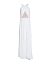 MIKAEL AGHAL MIKAEL AGHAL WOMAN LONG DRESS WHITE SIZE 10 VISCOSE,34815321UM 3