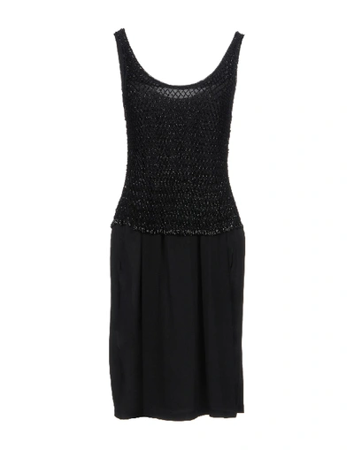 Moschino Cheap And Chic Short Dress In Black