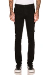 Ksubi Wolfgang Static Embroidered Jeans In Black Rebel