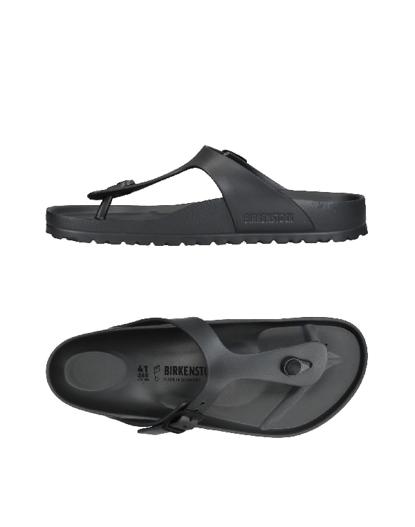 grey birkenstock rubber