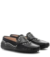 TOD'S GOMMINO LEATHER LOAFERS,P00305127-9