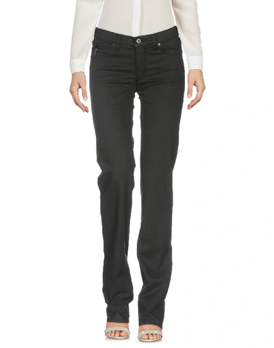 Armani Jeans Casual Trousers In Steel Grey