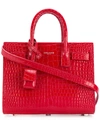 SAINT LAURENT NANO SAC DE JOUR CROCODILE-EMBOSSED BAG,392035DND1N12759674