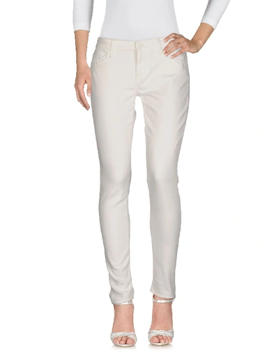 Mother Denim Trousers In White