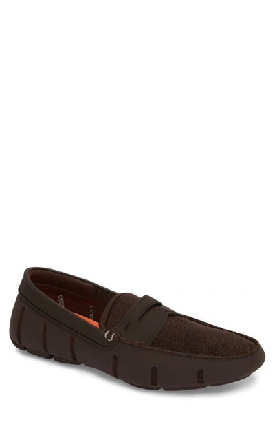 Swims Washable Penny Loafer In Brown