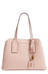 MARC JACOBS THE EDITOR LEATHER TOTE - PINK,M0012564