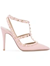 VALENTINO GARAVANI VALENTINO VALENTINO GARAVANI ROCKSTUD PUMPS - PINK,MW2S0393VCE11843786