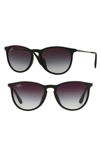 Ray Ban Ray-ban Erika Classic 57mm Sunglasses In Matte Black