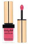 SAINT LAURENT BABY DOLL KISS & BLUSH - 02 ROSE FRIVOLE,L95344