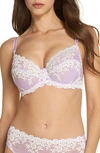 Wacoal Lace Underwire Bra In Lavender