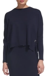 WHISTLES TIE SIDE SWEATER,27001