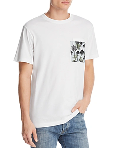 Wesc Maxwell Hawaiian Pocket Tee In White