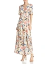 BELTAINE PRINTED MAXI WRAP DRESS - 100% EXCLUSIVE,B82257