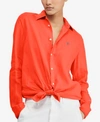 POLO RALPH LAUREN RELAXED FIT LINEN SHIRT