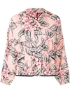 MONCLER FLORAL PRINTED BOMBER JACKET,4500105549PK12759608