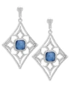 ARMENTA New World Diamond & Kyanite Drop Earrings,0400097283448