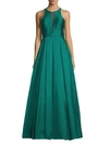ADRIANNA PAPELL Sleeveless Ball Gown,0400097431652