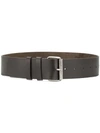 Aspesi Buckled Belt In Brown