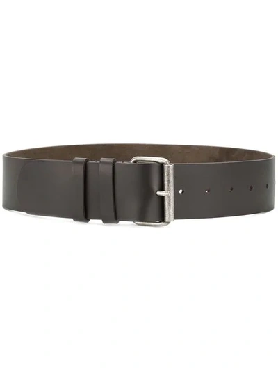 Aspesi Buckled Belt In Brown