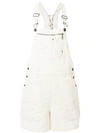 MCQ BY ALEXANDER MCQUEEN SWALLOW BADGE DUNGAREES,496055RKD0312649824