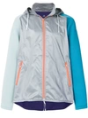 ADIDAS BY KOLOR colour block hooded windbreaker jacket,CF923312760576