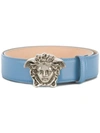 Versace Palazzo Medusa Belt - Blue In Blue