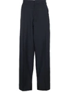 EDWARD CRUTCHLEY Pleated Mohair Trousers,TRS021MOH212545072