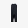 EDWARD CRUTCHLEY EDWARD CRUTCHLEY PLEATED MOHAIR TROUSERS,TRS021MOH212545072