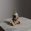 BURBERRY Thomas Bear Charm in Vintage Check Trench Coat,80006751