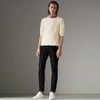 BURBERRY Cable Knit Cotton Cashmere Sweater,40678761