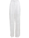 Givenchy Satin-jersey Track Pants In Offwhite