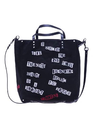 Valentino Garavani Men's Bag Handbag Tracolla In Black
