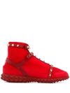 VALENTINO GARAVANI FREE ROCKSTUD BODYTECH SNEAKERS,PW2S0F82PBH12753134