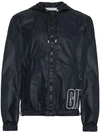 GIVENCHY LARGE LOGO HOODED JACKET,BM001G105612476400