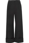 MM6 MAISON MARGIELA FAILLE WIDE-LEG PANTS