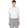TIM COPPENS TIM COPPENS WHITE UNDERSTAND T-SHIRT,MKNS18TC042