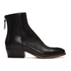 GIVENCHY GIVENCHY BLACK GB3 ZIP BOOTS,BH600GH04C