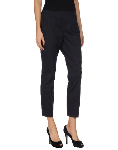 The Row Casual Trousers In Dark Blue