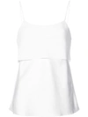DION LEE DION LEE LAYERED SLIP TOP - WHITE,A3225S18IVORY12466638